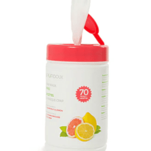Purdoux CPAP Mask Wipes Canister - 70 wipes (Citrus - scented)